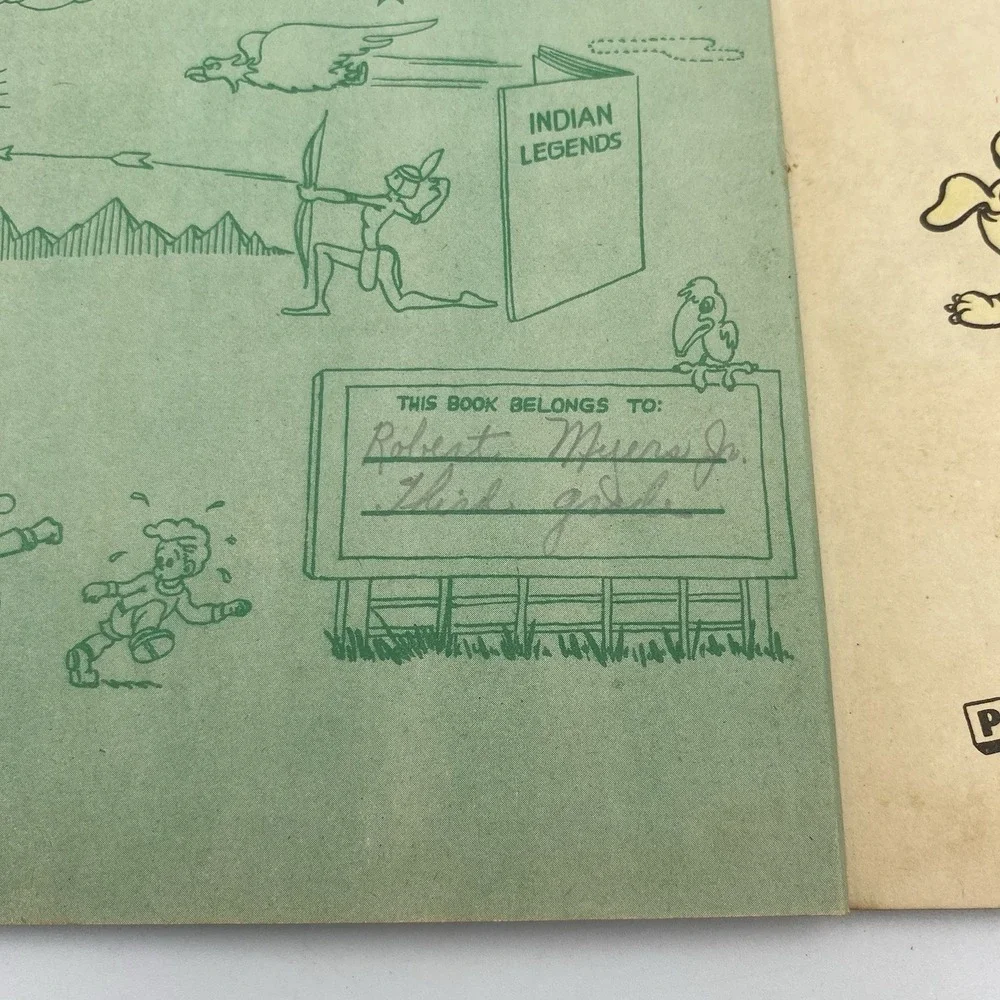 Vintage Bobby's Diary 1st Edition First Print‎ 1944 HC + DJ Children's